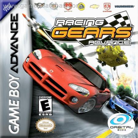 Cover Racing Gears Advance for Game Boy Advance